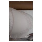 Design House 556225 Aubrey Transitional 5-Light Indoor Bathroom Vanity Light Dimmable Frosted Glass for Over the Mirror, Satin Nickel