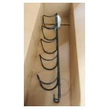 5 Bottle Metal Wine Wall Rack