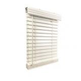 2" Cordless Faux Wood Blind 35" W x 60" H, Inside Mount