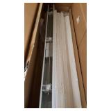 2" Cordless Faux Wood Blind 35" W x 60" H, Inside Mount