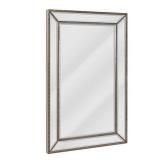Head West 1228 Wall Mirror, 24 X 36, Silver