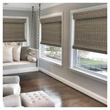 Radiance Cordless Bamboo Privacy Weave Shade, 31" x 64"
