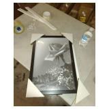 Americanflat 12x18 Poster Frame, Black