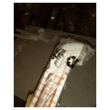 Perma Child Safety Indoor/Outdoor Retractable Baby Gate 33" Tall, Extends to 71" Wide, White