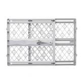 North States Paws Portable Pressue Petgate Gray 26" - 42" x 23"