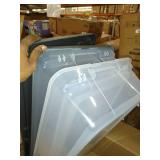 Homz Plastic tub 2x