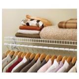 ClosetMaid SuperSlide Shelf Kit with Closet Bar