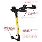 MAXXHAUL 50025 Hitch Mounted 2-Bike Rack-100 lb Capacity