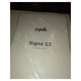 Polk Audio Signa S2 Ultra-Slim TV Sound Bar with Wireless Subwoofer | Works with 4K & HD TVs | Bluetooth Enabled - Black