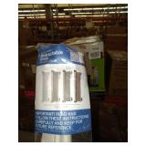 Perma Extra Wide Indoor/Outdoor Retractable Gate, Extra Wide 71 in, White