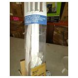 Perma Extra Wide Indoor/Outdoor Retractable Gate, Extra Wide 71 in, White