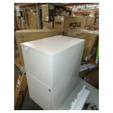 Grey file cabinet