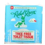 Rebel Green - Tree Free Toilet Tissue - Case Of 18 - 4 Count