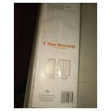 LTL Home Products VS3280ML 32 x 80 in. White Mist Folding Door