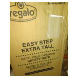 Regalo Easy StepÂ® Extra Tall Walk Thru Baby Gate, Includes 4-Inch Extension Kit, 4 Pack of Pressure Mount Kit and 4 Pack Wall Cups and Mounting Kit