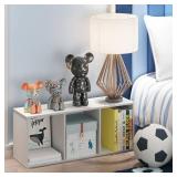 Furinno 11003WH 3-Tier Open Shelf Bookcase, White Color