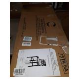 Carolyn Black Cow Print Bar Stool