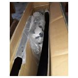 Carolyn Black Cow Print Bar Stool