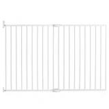 Munchkin Extending XL Tall and Wide Hardware Baby Gate, Extends 33" - 56" Wide, White