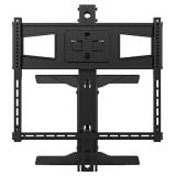 Monoprice Above Fireplace Height Adjustable Swivel TV Pull Down Mantel Wall Mount for LCD LED Plasma Screen Displays 40 Inch to 63