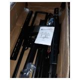 Monoprice Above Fireplace Height Adjustable Swivel TV Pull Down Mantel Wall Mount for LCD LED Plasma Screen Displays 40 Inch to 63