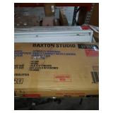 Winda Modern and Contemporary 2-Door Wooden Entryway Shoes Storage Cabinet - Dark Brown - Baxton Studio