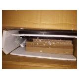 Winda Modern and Contemporary 2-Door Wooden Entryway Shoes Storage Cabinet - Dark Brown - Baxton Studio