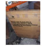 Summer Infant Multi-Use Decorative Extra Tall Walk-Thru Baby Gate, Fits Openings 28. 5" to 48" Wide, Black Metal, for Doorways and Stairways, 36" Tall Baby and Pet Gate, Black, One Size $101.60