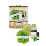 EcoTools Indulgent Bath Gift Kit with Bubble Bath, Dry Body Brush, Loofah Bath Sponge, and Peppermint Essential Oil