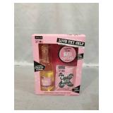 HALLU BY PEYTON LOVE THY BATH LOVE THY SELF COMPLETE PINK CARPET TREATMENT