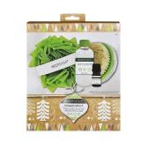 EcoTools Indulgent Bath Gift Kit with Bubble Bath, Dry Body Brush, Loofah Bath Sponge, and Peppermint Essential Oil