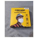 Firm Grip Face Masks Reusable Breathable Washable, One Size, 10 PACK
