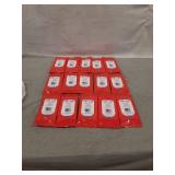 Lot of 15 Safe & Soft Antibacterial Hand Wipes, Fresh Scent, 15 Count