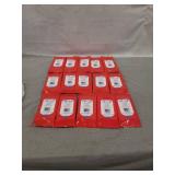 Lot of 15 Safe & Soft Antibacterial Hand Wipes, Fresh Scent, 15 Count