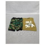 TODDLER BABY BOY SUMMER CLOTHES 2-3 YEARS CAMO TEE