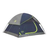 Coleman Sundome 4-Person Camping Tent, 1 Room, Blue