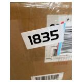 Safco Desk-Side Recycling Receptacle, Black, Blue