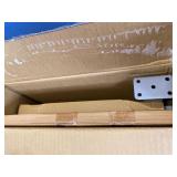 airLIFT Height Adjustable Mobile Side Table Cart, 23.6"