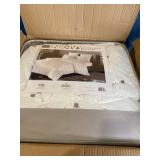 Ink+Ivy Masie Embroidered Ruched King Comforter Mini Set Bedding