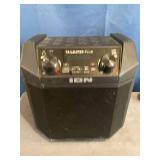 ION Audio Block Rocker Plus 100W Portable Speaker Bluetooth Mic AM/FM Radio USB