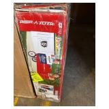 Radio Flyer, 3-in-1 EZ Fold Wagon, Padded Seat with Seat Belts, Red