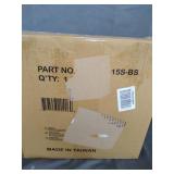 Pilot Automotive WH553-15S-BS Universal Fit Spyder Wheel Cover