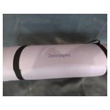 RETROSPEC LILAC YOGA MAT WITH STRAPS