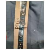 17" Newhouse Lighting Mounting Post for landscape, lawn, sign, Black