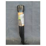 17" Newhouse Lighting Mounting Post for landscape, lawn, sign, Black