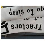 I COUNT TRACTORS TO GO TO SLEEP WALL STICKERS