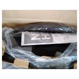 FH Group Light & Breezy Gray and Black Auto Accessories Set, with Steering Wheel Cover and Seat Belt Pads, Airbag Compatible and Split Bench Full Set Seat Covers