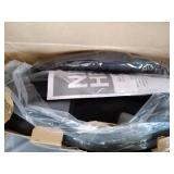 FH Group Light & Breezy Gray and Black Auto Accessories Set, with Steering Wheel Cover and Seat Belt Pads, Airbag Compatible and Split Bench Full Set Seat Covers