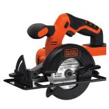 BLACK+DECKER 20V Max Lithium-Ion Cordless 5.5-Inch Circular Saw, Bare Tool (No Battery), BDCCS20B