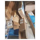 Lot of Blinds, Curtain Rods and Shower Rods